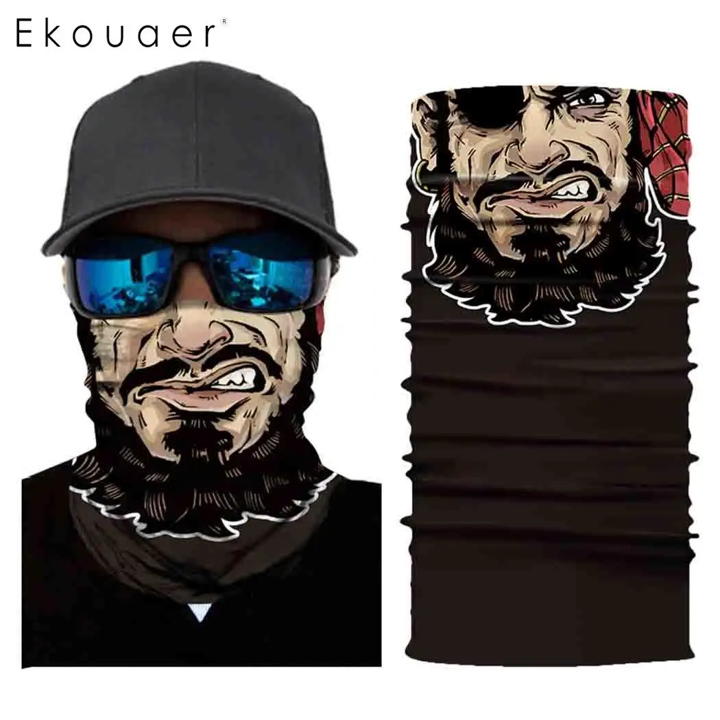 3D Orcs Балаклава с рисунком черепа Полнолицевая маска теплая лайнер для шлема