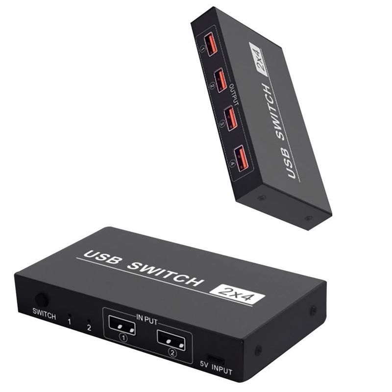 Переключатель Usb 2X4 4 порта функция памяти 5V 2 0 Обмен данными устройства для