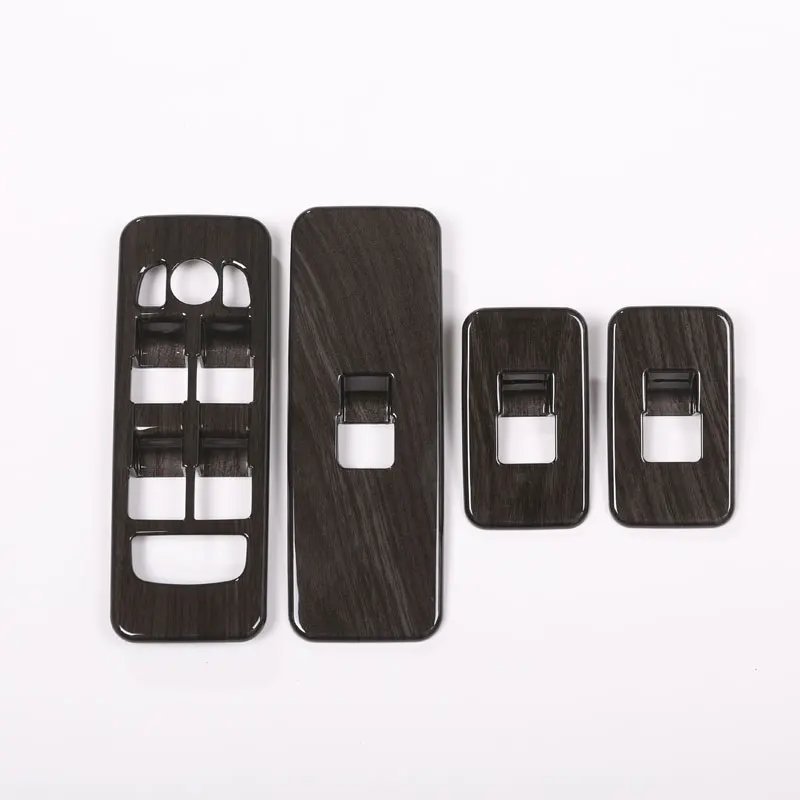 Для Land Rover Discovery Sport Window Lift кнопка переключения крышка отделка 2015 + ABS темное дерево