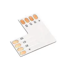 10 шт. 4 Pin RGB конекторы Крест T L форма угла светодиодные ленты