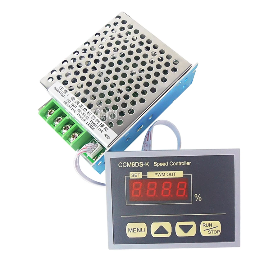 CCM6DS K контроллер двигателя DC12V 80V цифровой дисплей регулятор ШИМ пост. Тока 30A