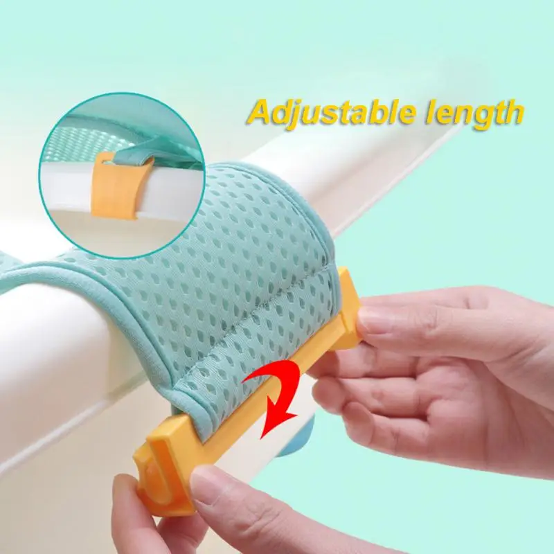 Сетка для защиты детской ванны Регулируемая сетка новорожденных слинг-сетка