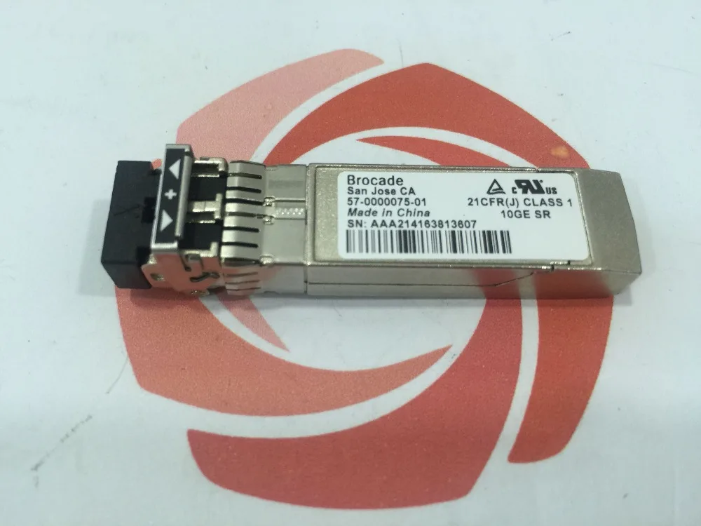 Парча 57 0000075 01 SFP + 10GE SR 10G оптический модуль|optical module|brocade sfpsfp optical module |