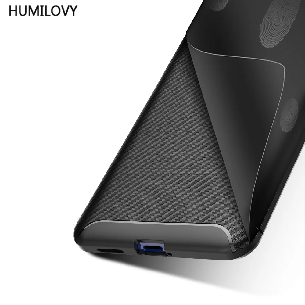 For Fundas Vivo X27 Case VivoX27 Cover 6.39&quot Carbon Fiber texture Shockproof Soft TPU Back X 27 Phone Cases |