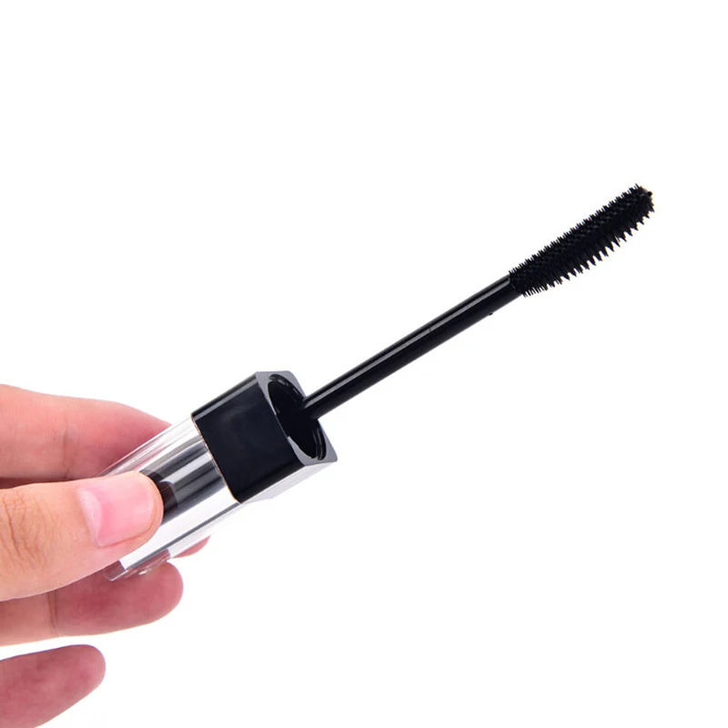 1 шт Портативный пустой черный туба с расческой для ресниц тушь флакон/контейнер