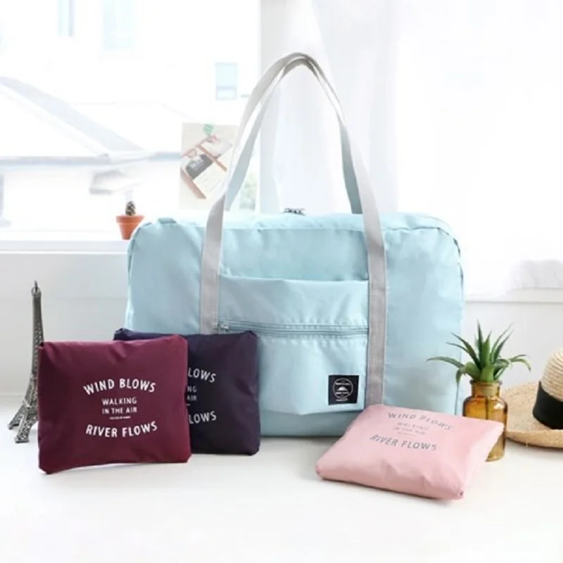 

Travel luggage bag folding portable clothing luggage storage bag portable waterproof large sorting bag