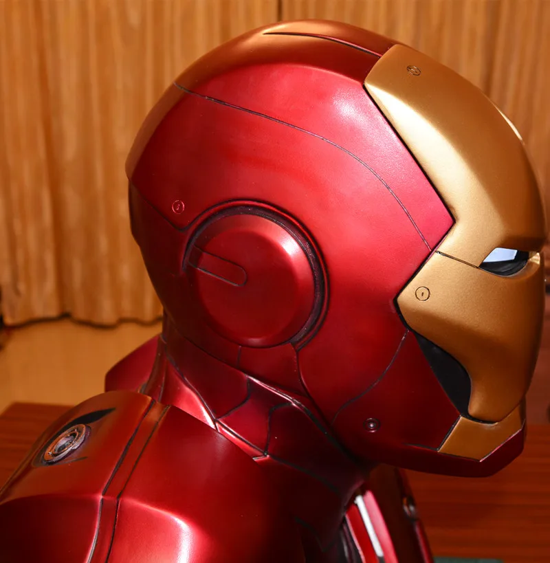 60 см Marvel Avengers Железный человек Mk43 статуя грудь фигурка куклы игрушки полимерная