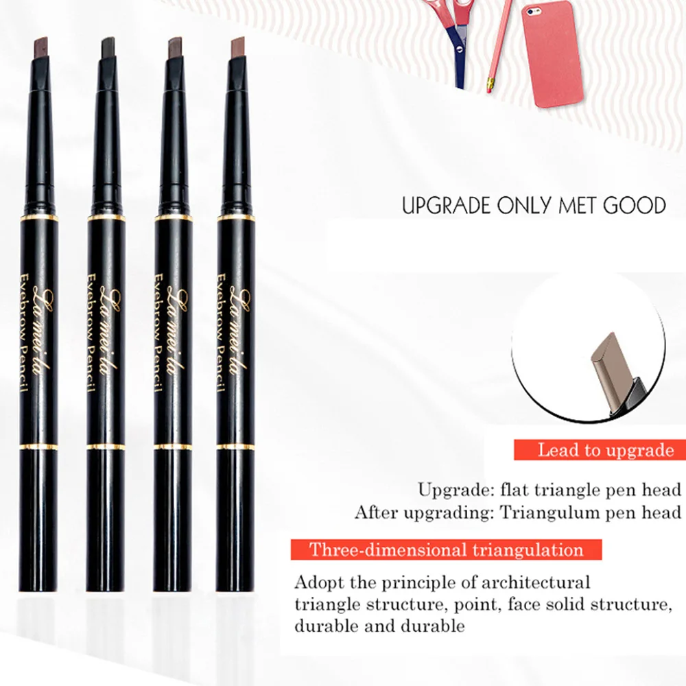 New Eye Brow Tint Cosmetics Natural Long Lasting Paint Tattoo Eyebrow Waterproof Black Brown Pencil Makeup Tools | Красота и здоровье