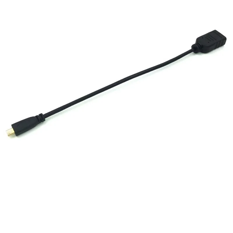 6-дюймовый 32AWG Высокоскоростной HDMI-кабель с Ethernet - HDMI микро-разъемом штекер-HDMI