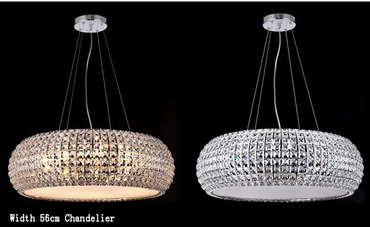 Top Quality Modern Crystal Chandelier Light Contemporary Lighting ( Width 56cm 42cm and 32cm) +Free shipping! | Освещение