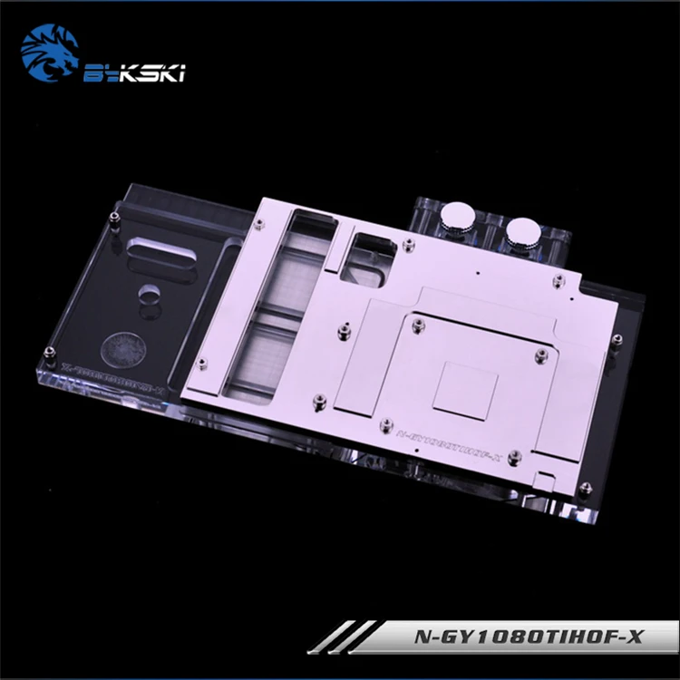 Bykski N-GY1080TIHOF-X GPU Блок водяного охлаждения для Galax GTX 1080Ti | Компьютеры и офис