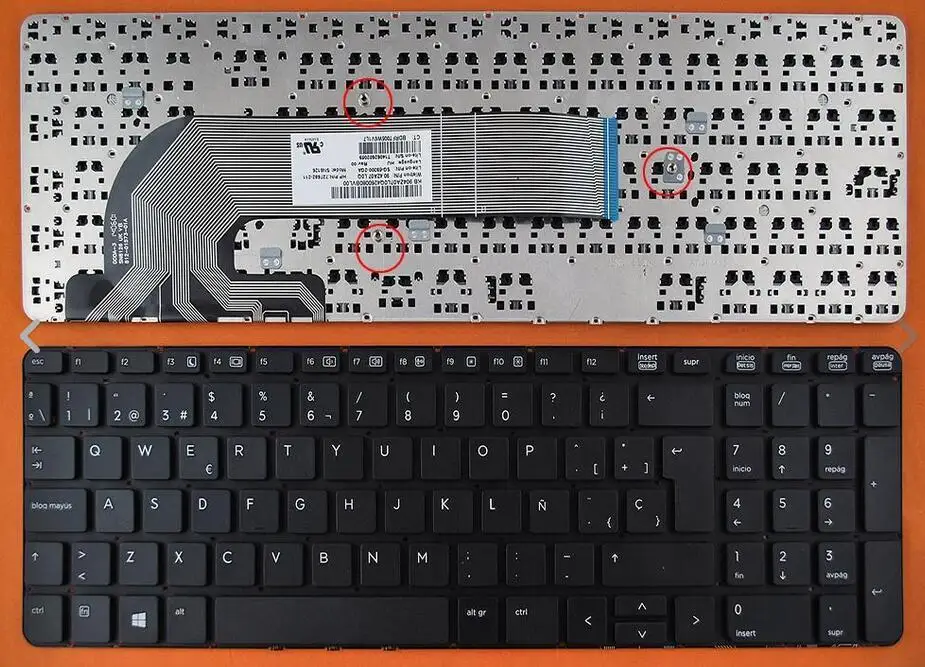 Клавиатура для HP ProBook 650 G1 655 UK/US/русский/испанский/французский/бельгийский |