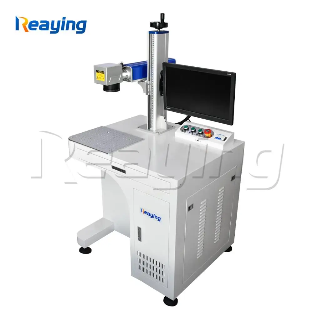 Портативный мини станок для лазерной маркировки с ЧПУ волоконный лазерный