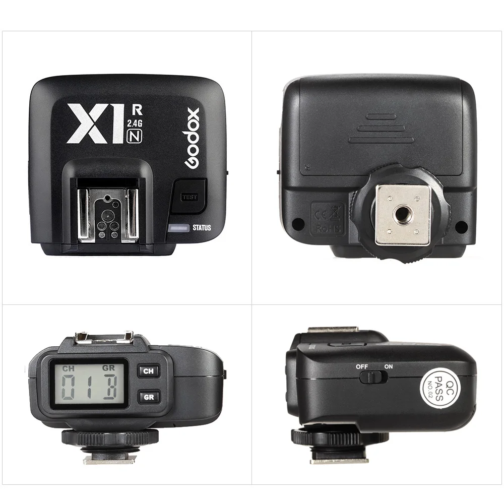 Godox X1N TTL 2 4 ГГц Многофункциональный беспроводной триггерный передатчик вспышки
