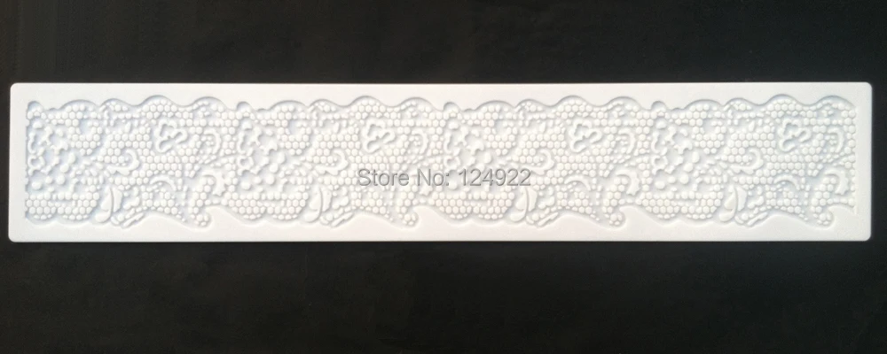 CT-5017 Floret Shapes Lace Soft 100% Platinum Silicone Cake Fondant Embossing Gum Paste Decorating Mold Tool | Дом и сад