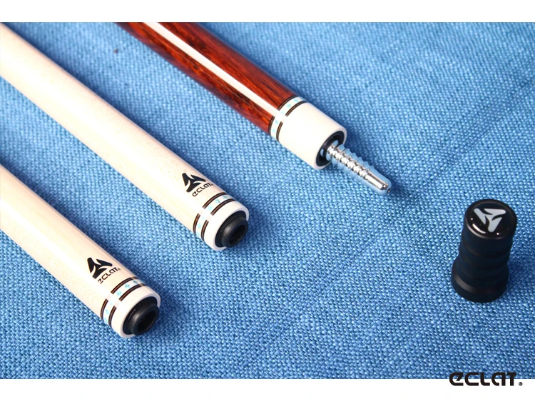 ECLAT LPZ пул кия 1/2 шт пул Cues Stick 12,6 мм наконечник для кия кий Профессиональный канадский клен технология высококлассный кия