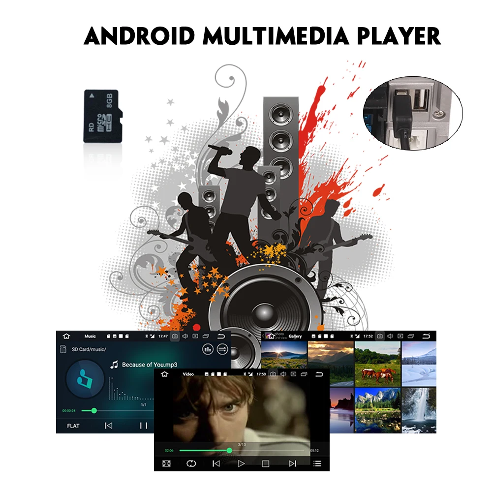 8 &quotAndroid 0 Авторадио Восьмиядерный DAB + SatNav GPS CD WiFi 4G RDS BT OBD DVD SD DVR DTV IN автомобильный