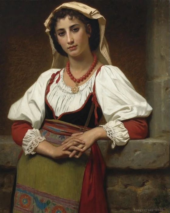 Рисунок картины на холсте постер Вильям Адольфа Bouguereau настенная для домашнего