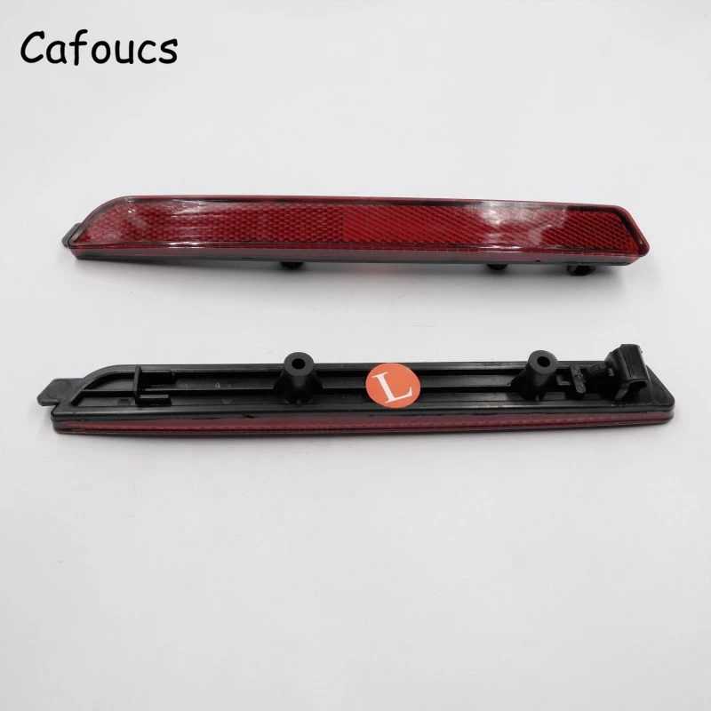 Cafoucs для Mazda 6 2007 2013 аксессуары заднего бампера красный светоотражающий