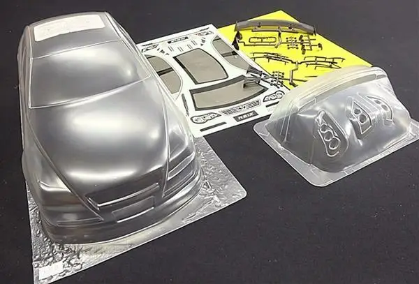 Автомобильный ПК прозрачный корпус 1/10 RC 190 мм Toyota MARK X/REIZ GRX120 YOKOMO DRIFT Yokomo Houring tiiya HPI