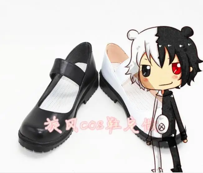 Супер ботинки для косплея данганронпа Уганда 2 Danganronpa Косплей Монокума сапоги