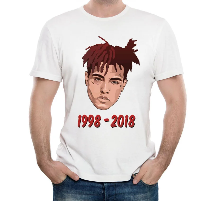 Новинка Xxxtentacion футболка хип хоп рэп музыка плейерас де Хомбре мужские топы