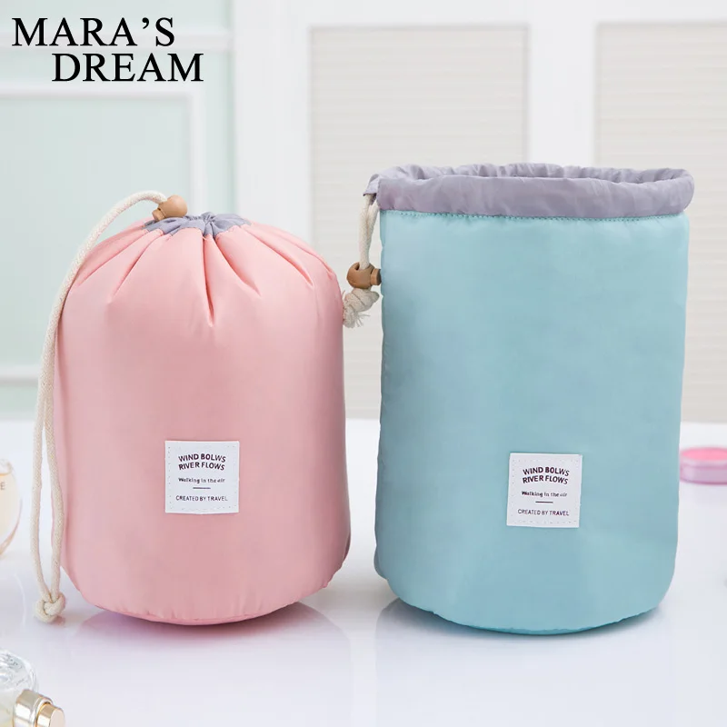 Maras Dream косметичка в форме бочки для путешествий нейлоновая сумка косметики