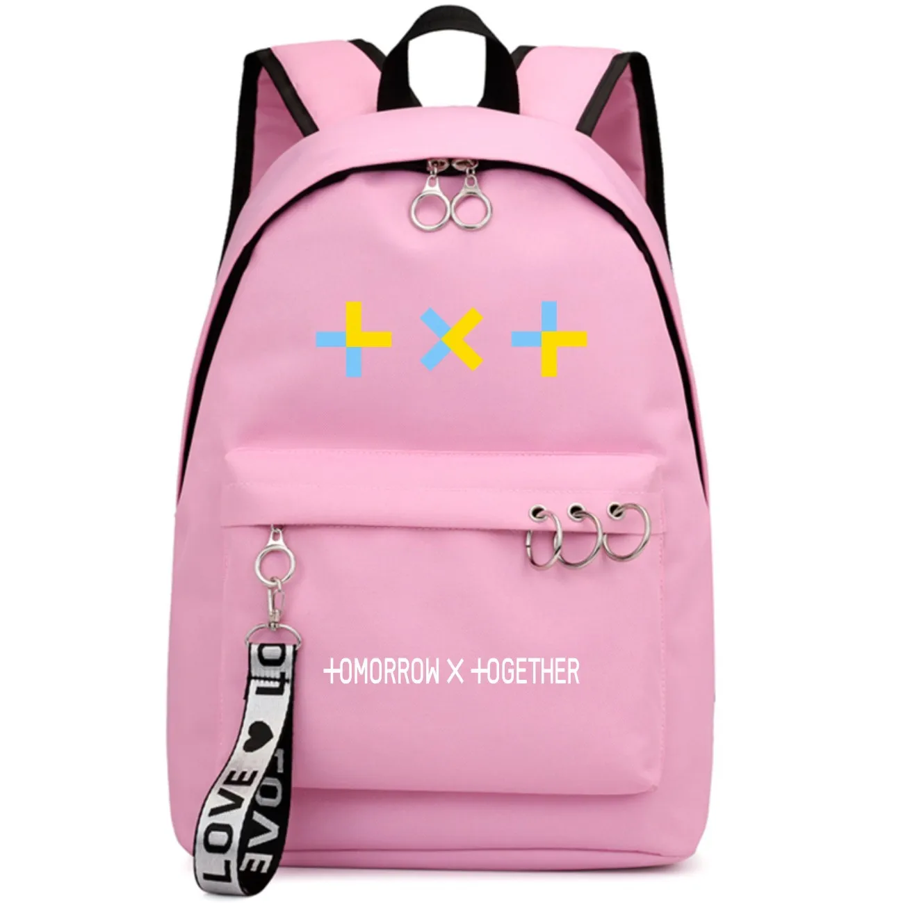 Новый kpop TXT модный цепной рюкзак корейский стиль милые рюкзаки для женщин USB