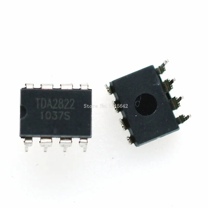 10 шт. аудио усилитель мощности TDA2822M DIP8 TDA2822 2822M DIP-8 IC | Электронные компоненты и