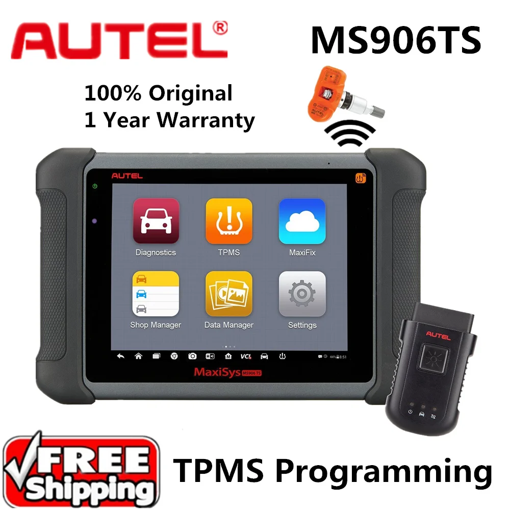 Бесплатная доставка Autel MaxiSys MS906TS диагностическая система TPMS программирующий