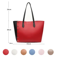 Miyaco Fashion Women Handbag Set Women Shoulder Bags Shopper Bag Purse Leather Tote Bags with inner Canvas Messenger Bag