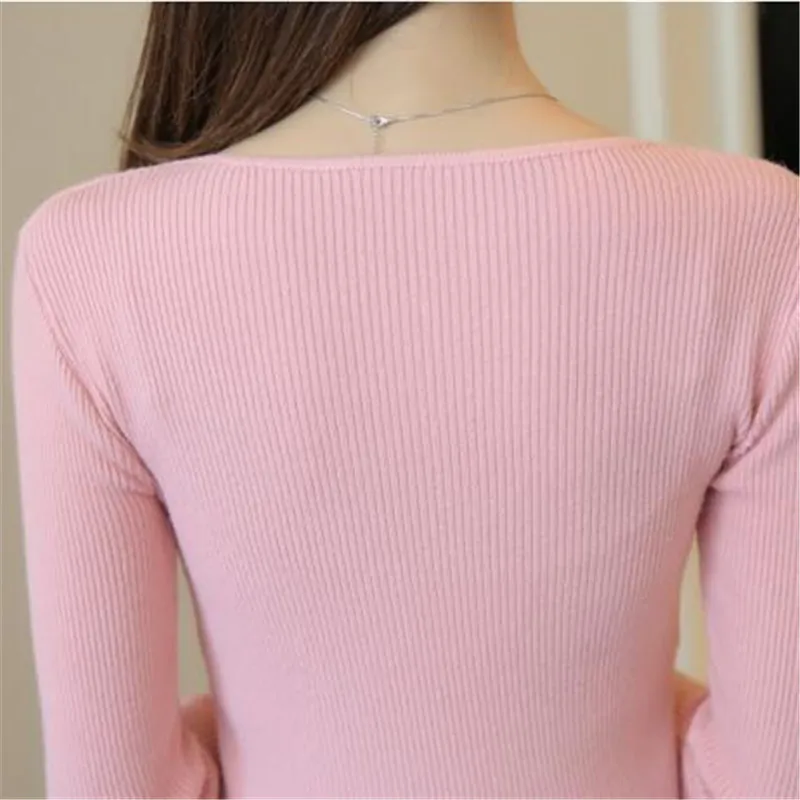 Женский эластичный вязаный кардиган тонкий универсальный на молнии с длинными