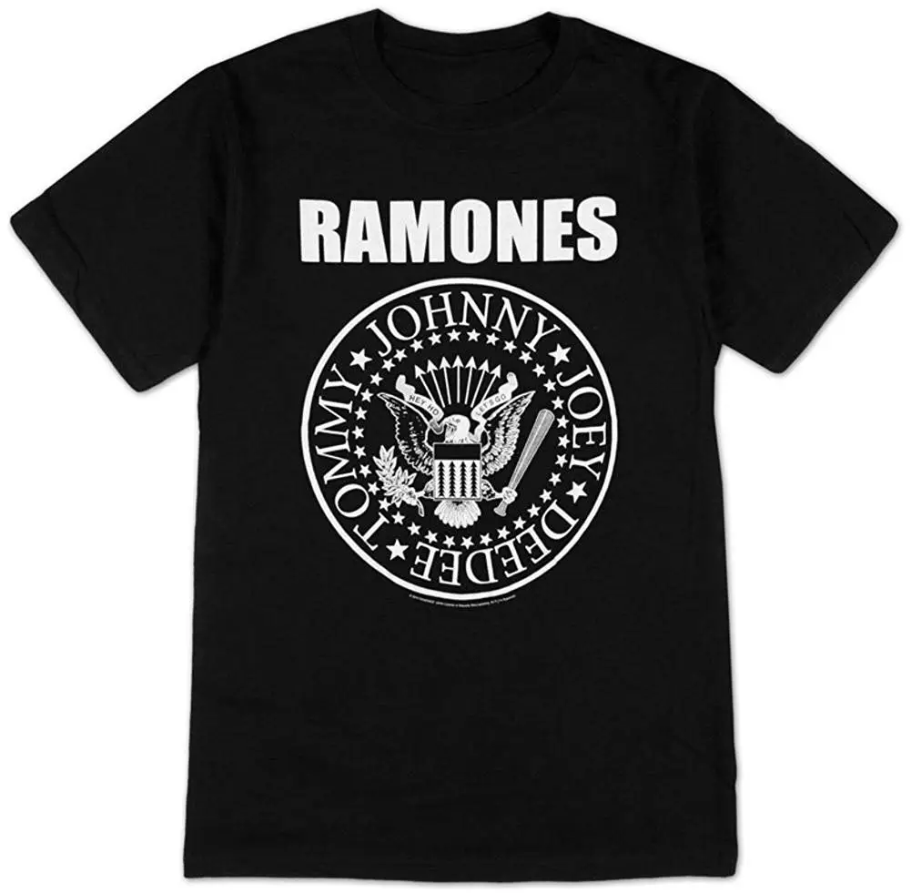 2019 новый мужской Ramones президентская печать футболка Летняя мужская прилив бренд