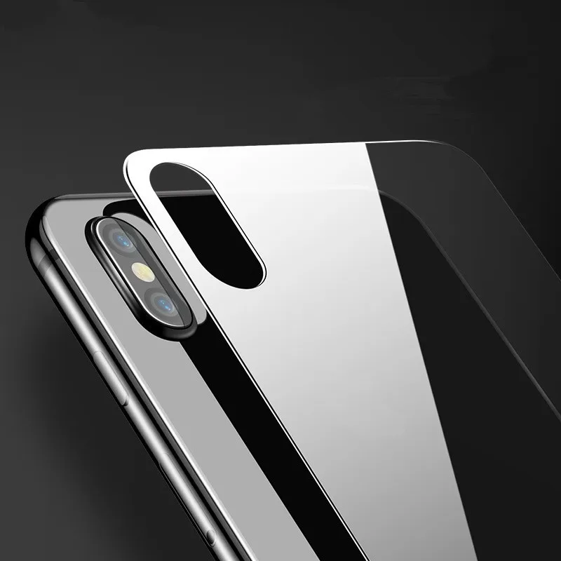 2 шт для задней панели из закаленного стекла iPhone 11 Pro X XS MAX XR 8 6 6S 7 Plus 12 мини 5 5s SE 2020