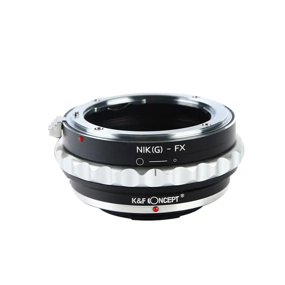 K&F CONCEPT Camera Lens Adapter Ring for Nikon G Mount Lens  (to) fit for  Fujifilm X-Pro2,X-A2,X-E1.X-T1 X-T2 X-T20 X-T3 X-T30