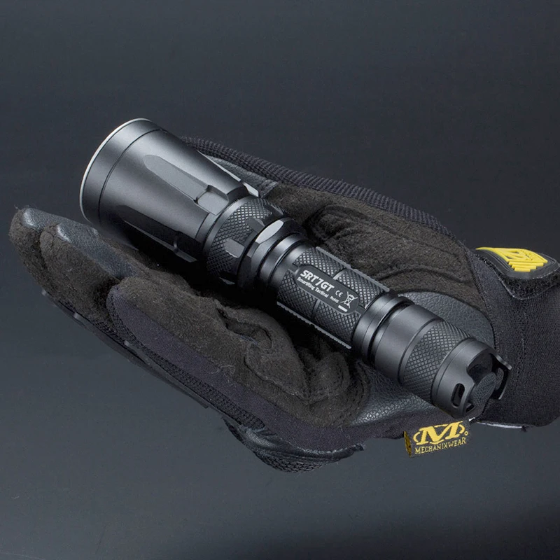 NiteCore SRT7GT Cree XP L HI V3 1000LM красного зеленого и синего цвета УФ светодиодный фонарик на
