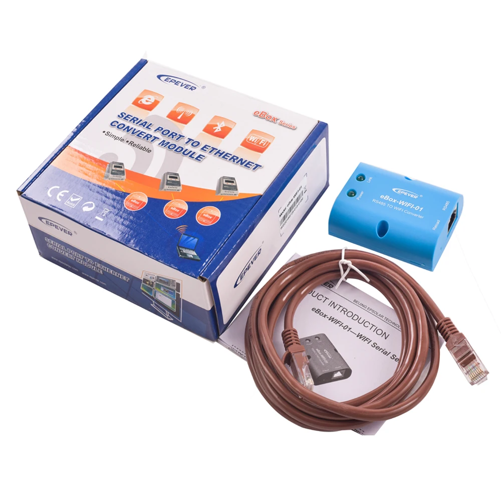 Tracer Солнечный контроллер связи eBox WIFI 01 EPEVER разъем коробка мобильный телефон