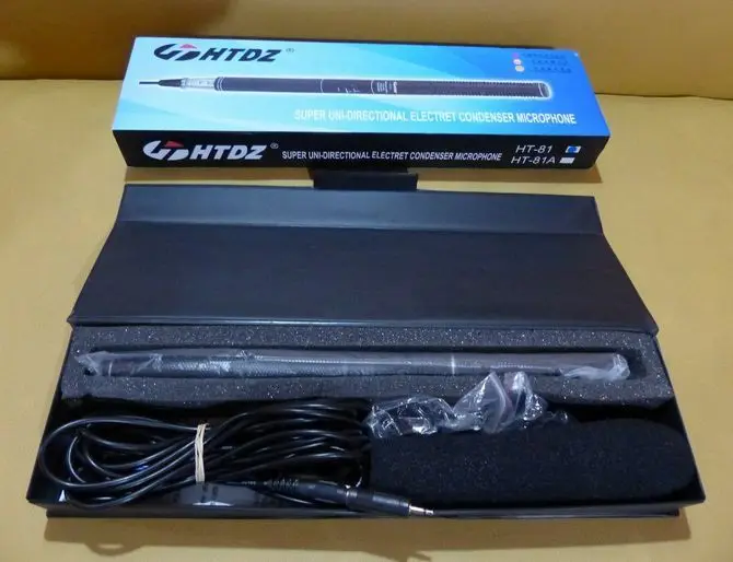 Микрофон HTDZ HT-81 14 37 дюйма профессиональный электретный конденсаторный микрофон |