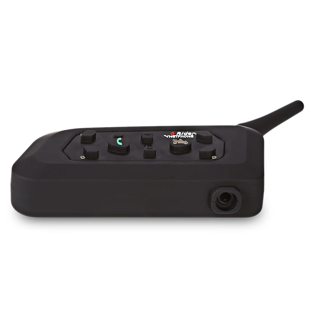 VnetPhone V6 мотоциклетный шлем система внутренней связи по Bluetooth 6 Riders Auriculares intercomunicador