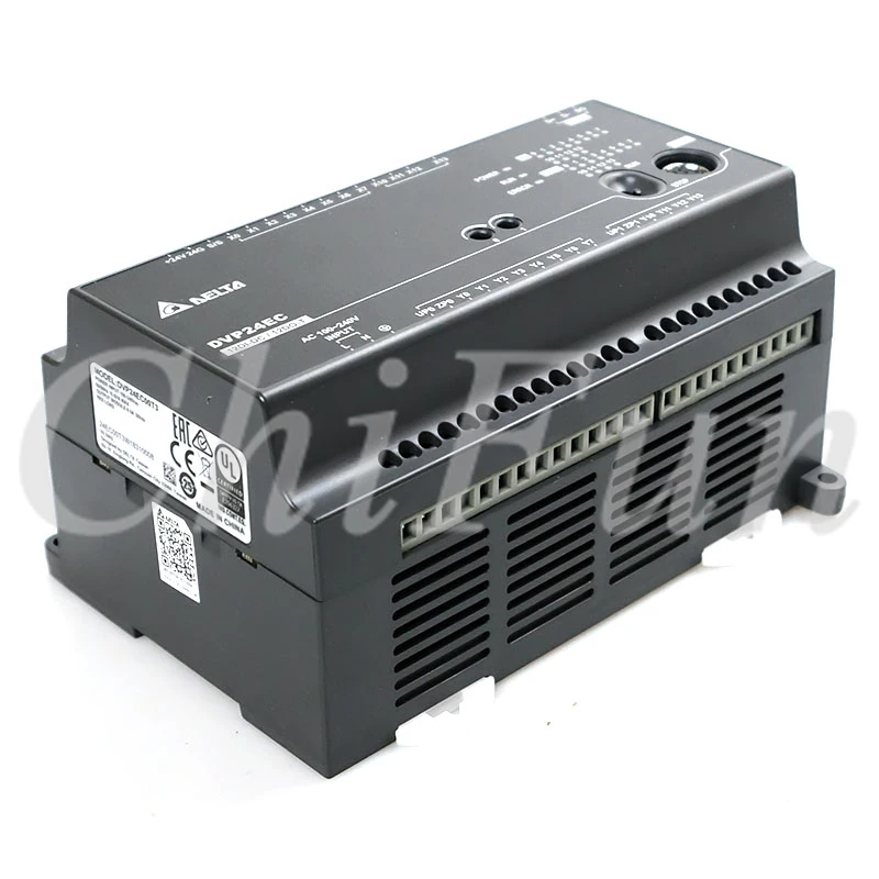 Оригинальный контроллер PLC Delta EC2 хост DVP24EC00T3 100 240VAC 12DI 12DO транзисторный выход в