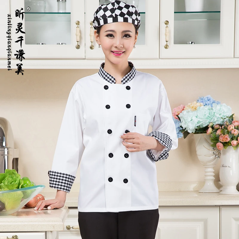 Одежда для шеф поваров форма хлебобулочных изделий в западном стиле отелей Осень