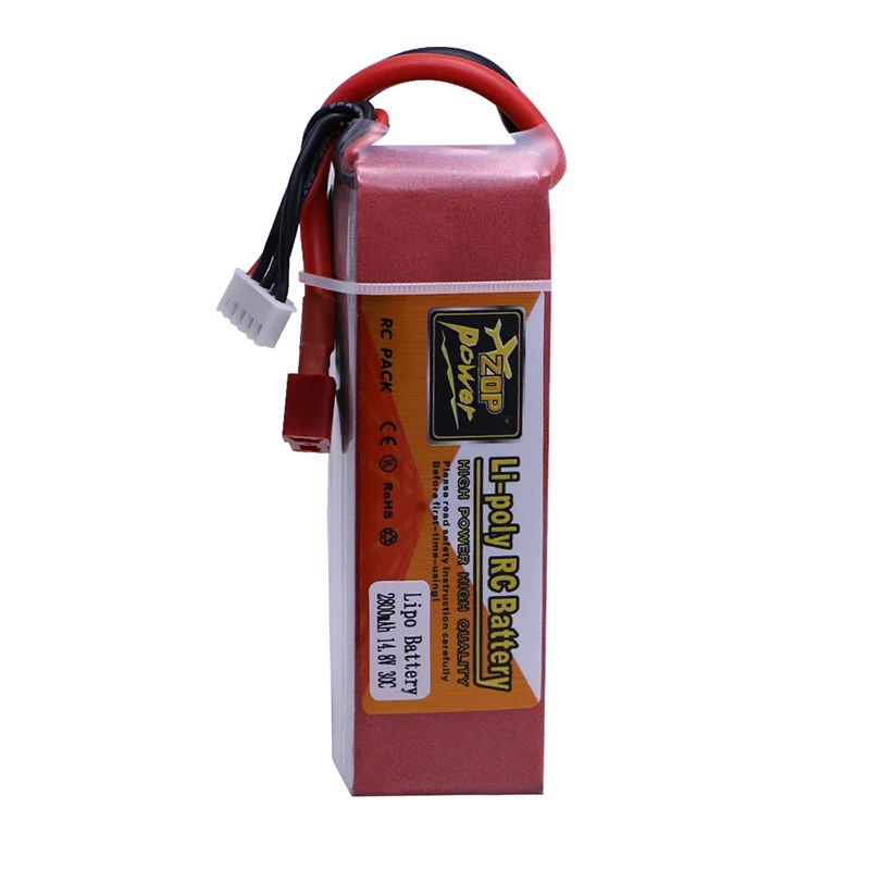 2 шт Новый горячий 14 8 V 2800 mAh 4S 30C T штекер перезаряжаемый Lipo аккумулятор для RC Multirotors