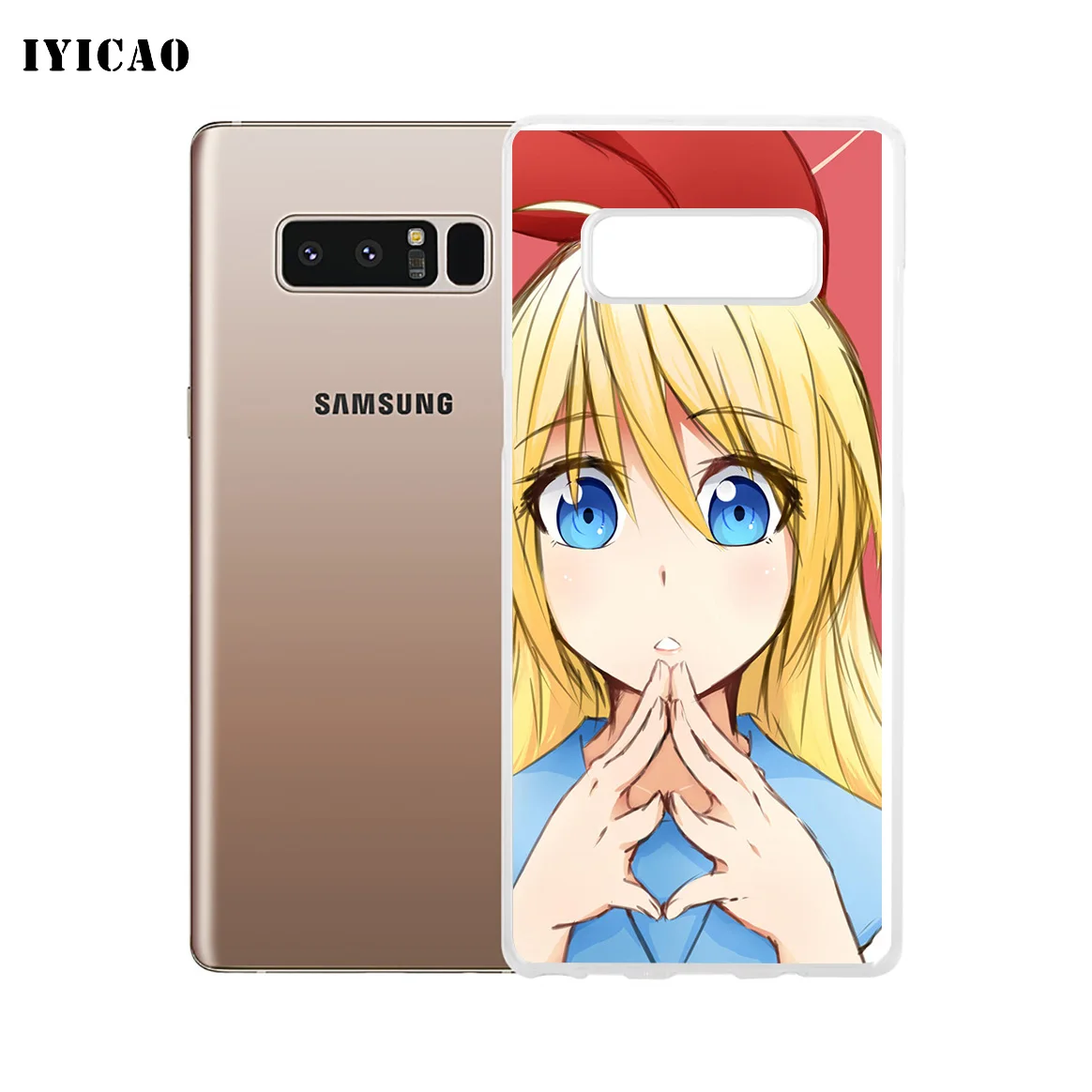 IYICAO Nisekoi мультфильм мягкий силиконовый чехол для телефона samsung A5 A6 плюс A7 A8 A9 J3 J5 J7