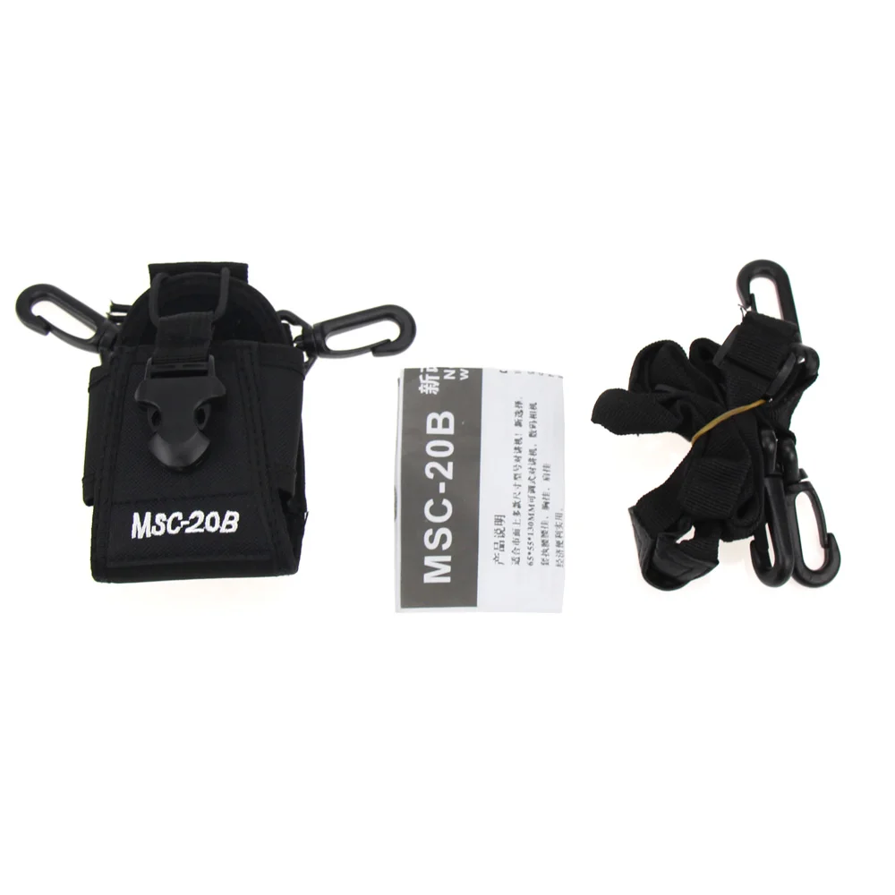Walkie Talkie Accessories MSC-20B holder Case radio bag Pouch for Baofeng UV-5R UV5R Plus UV5RA UV5RE UV5RB UV5RC | Мобильные