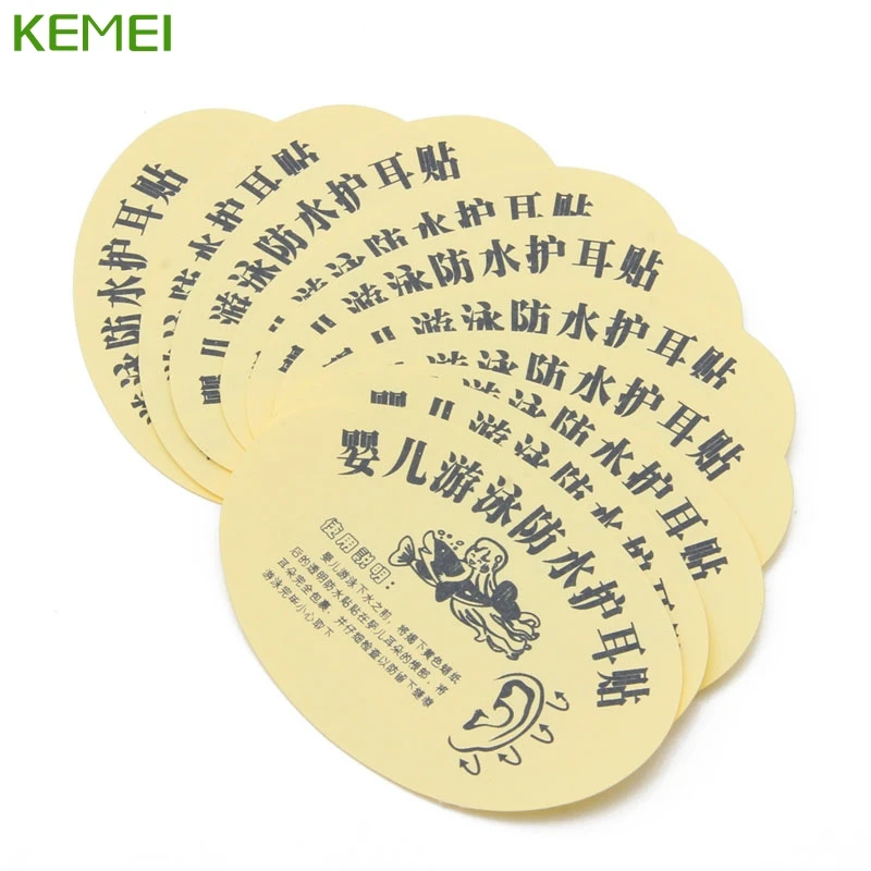 

10 pcs/lot Baby Swimming Waterproof Ear Stickers Disposable Newborn Infant Swim and Shower Earplug #330