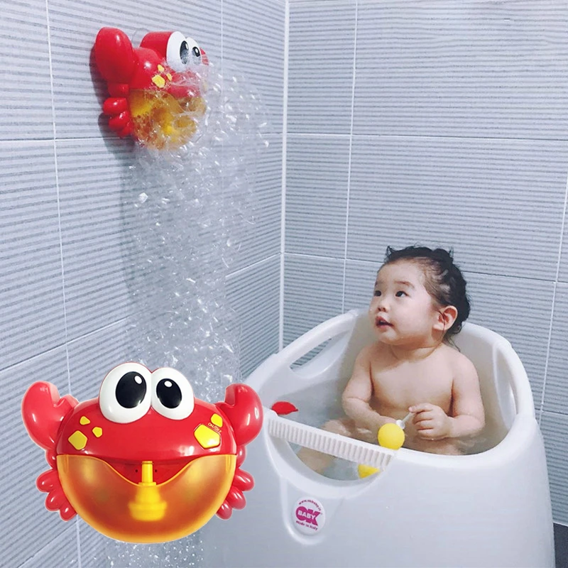 Ванна артефакт пузырь краб музыка пузырчатая машина для ванной воды игрушки