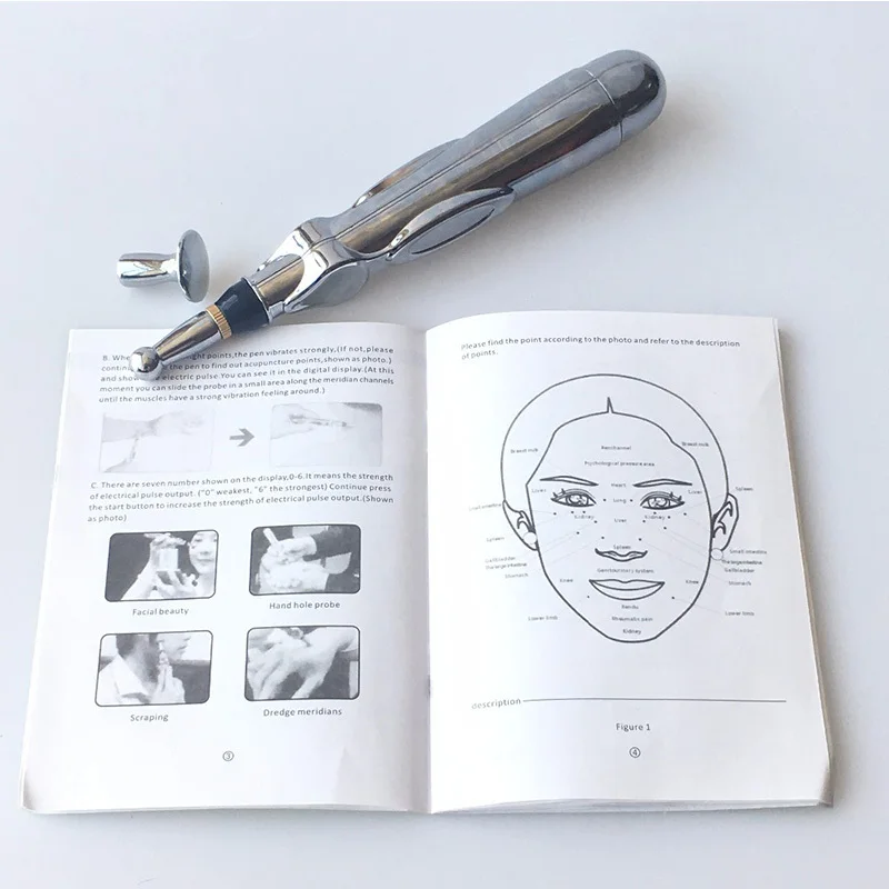 Электрический лазерный прибор для иглоукалывания Meridan Energy Pen инструмент