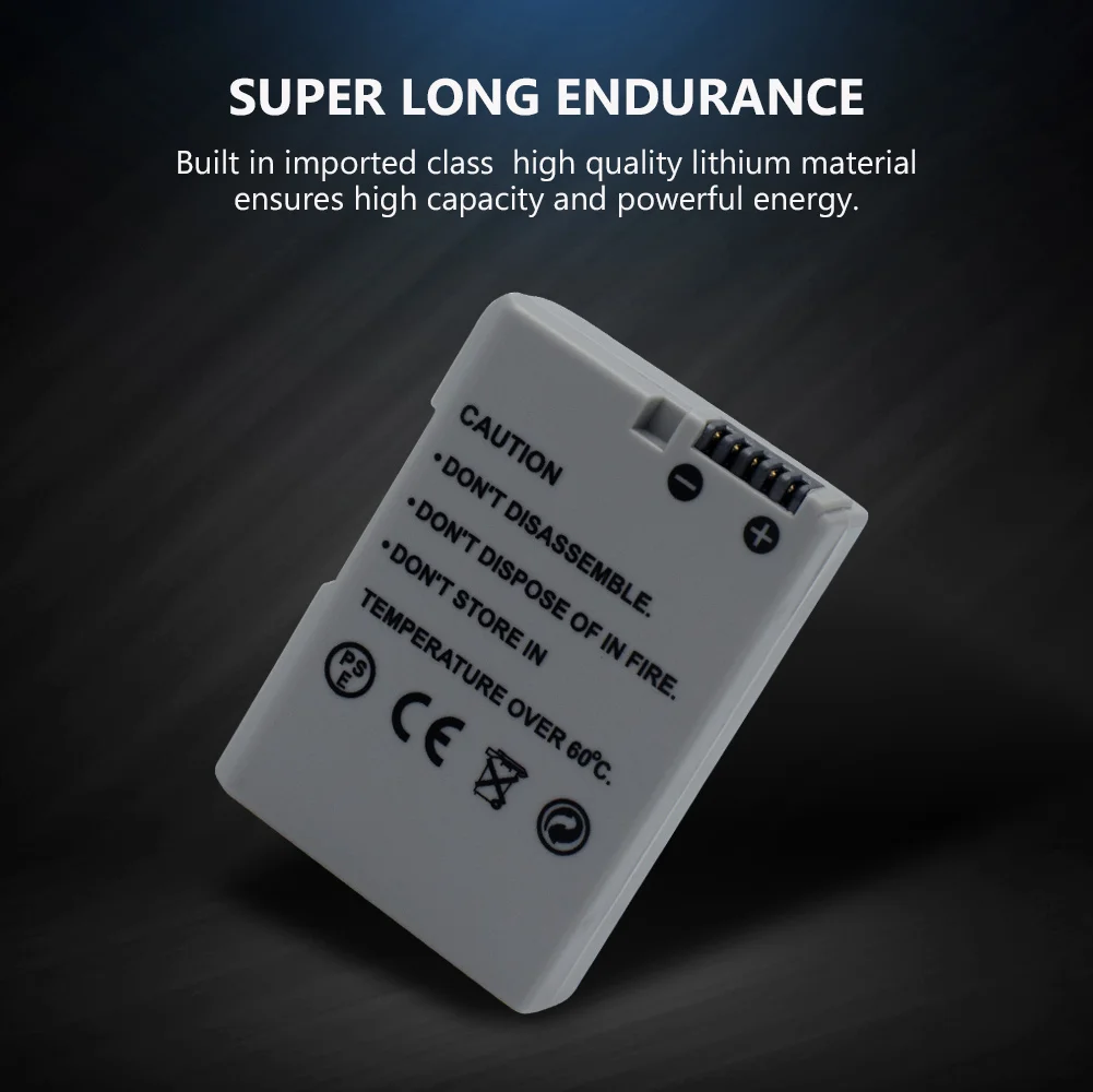 1 шт EN EL14A 1230mAh 7 2 V литий ионная аккумуляторная батарея для камеры Nikon