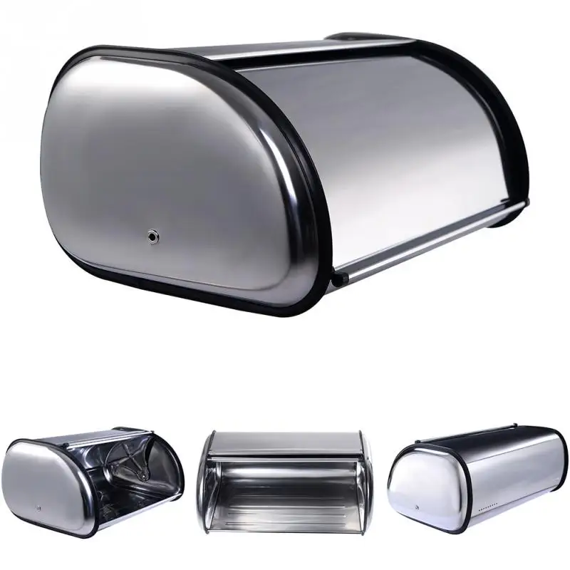 2018 Новое поступление высокое качество Нержавеющая сталь ножках хлеб ящик для