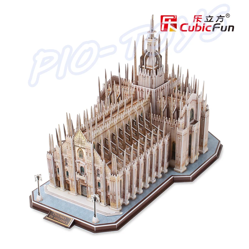 Duomo DI Milano 3D пазл модель для строительства храма сделай сам сборные игрушки